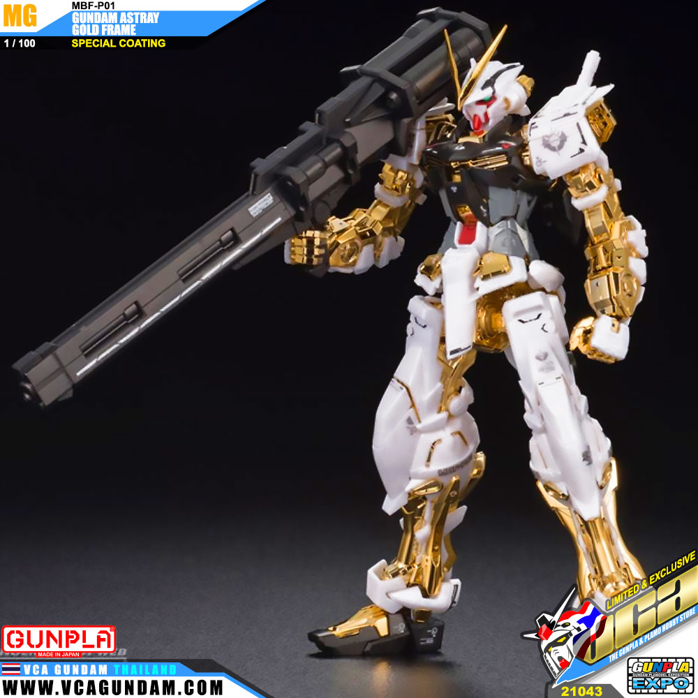 MG MBF-P01 GUNDAM ASTRAY GOLD FRAME กันดั้ม สเทรย์ โกลด์ เฟรม SPECIAL COATING