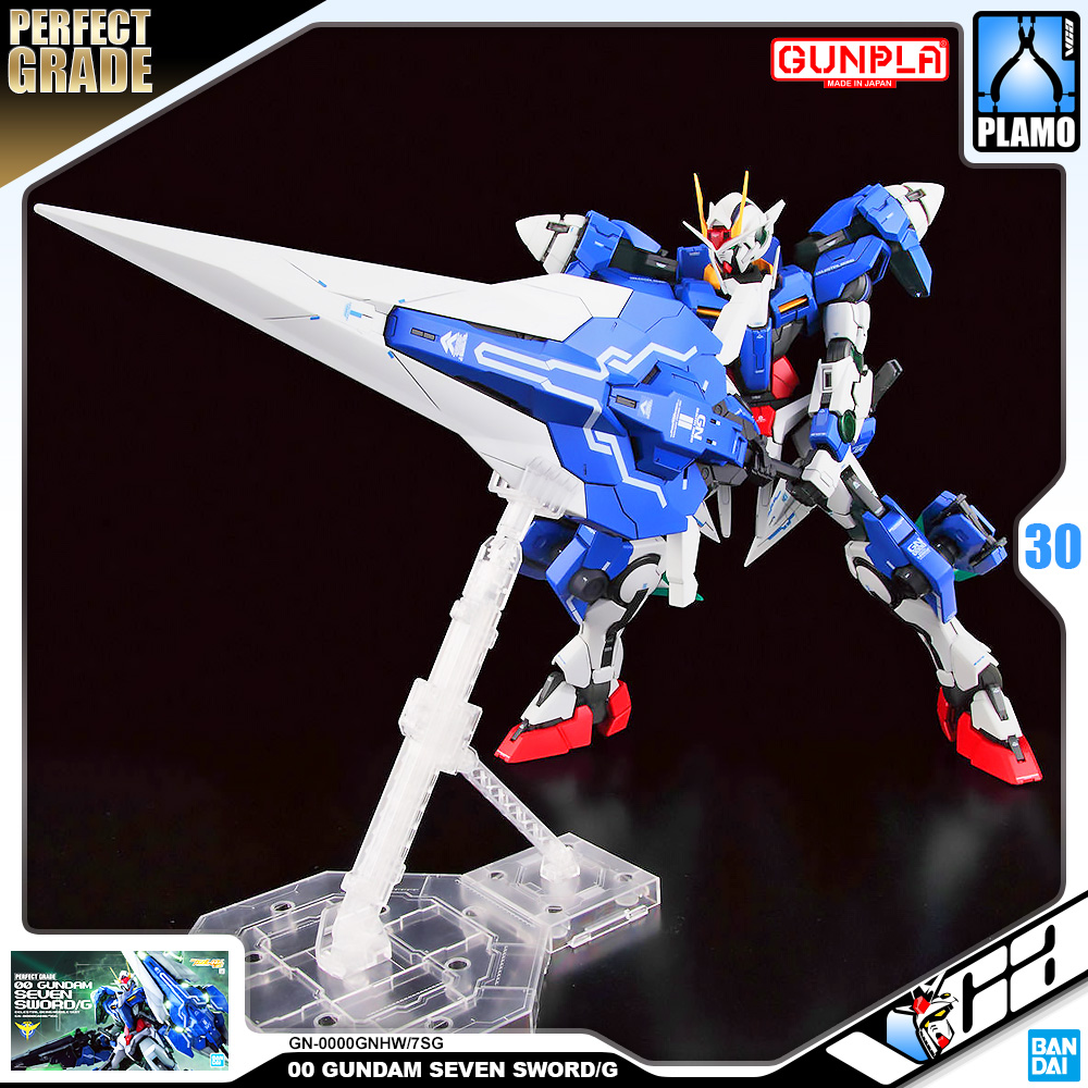 ⭐️ BANDAI GUNPLA PERFECT GRADE PG 1/60 00 GUNDAM SEVEN SSWORD/G ประกอบ หุ่นยนต์ โมเดล กันดั้ม กันพลา ของเล่น VCA GUNDAM