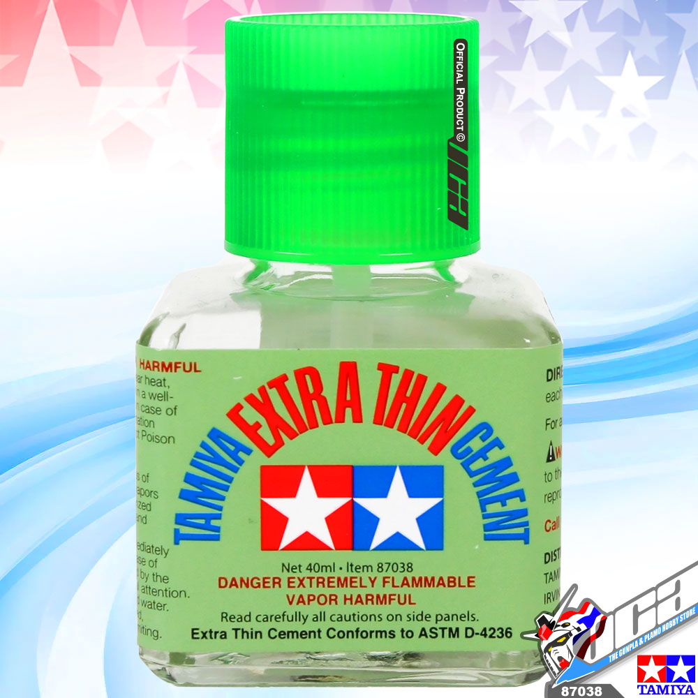 TAMIYA 87038 EXTRA THIN CEMENT 40ML