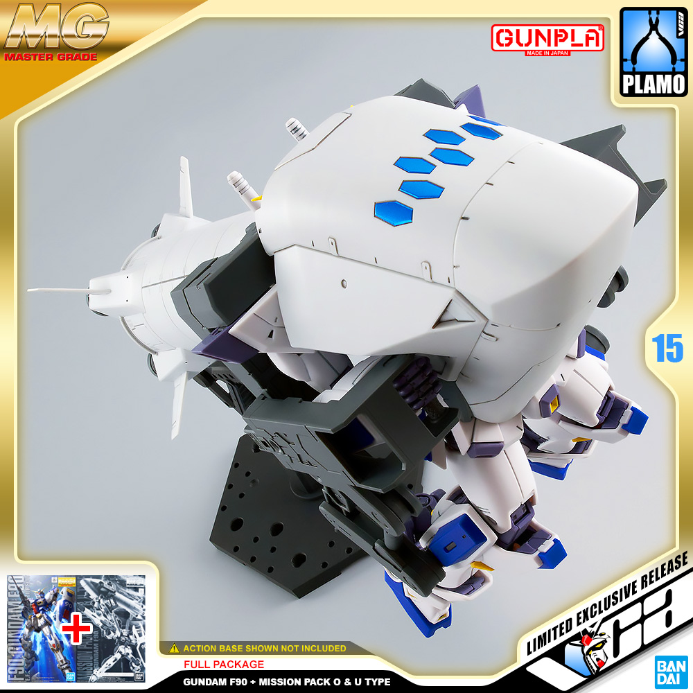 ⭐️ PREMIUM BANDAI PB GUNPLA MASTER GRADE MG 1/100 GUNDAM F90 MISSION PACK O U TYPE ประกอบ หุ่นยนต์ โมเดล กันดั้ม กันพลา ของเล่น VCA GUNDAM