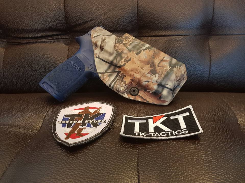 ทำซองปืน Kydex Infused Tac Cam Print Approx 11 7/8" x 7 7/8" 1 Sheet