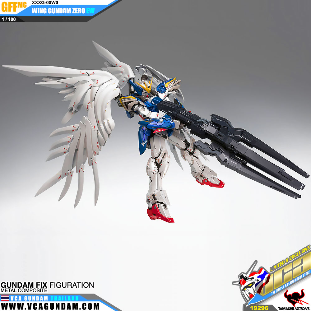 Gundam Fix Figuration Metal Composite GFFMC XXXG-00W0 WING GUNDAM ZERO EW วิง กันดั้ม ซีโร่ คัสตอม