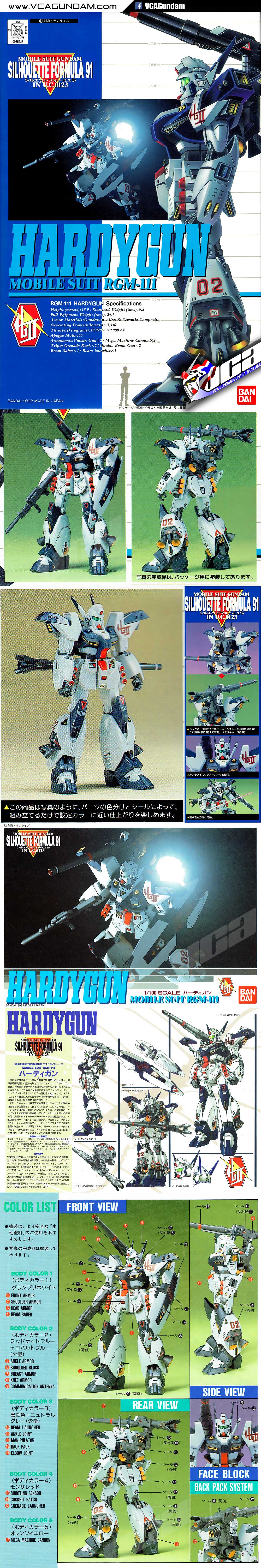 1/100 HARDYGUN ฮาร์ดี้ กัน