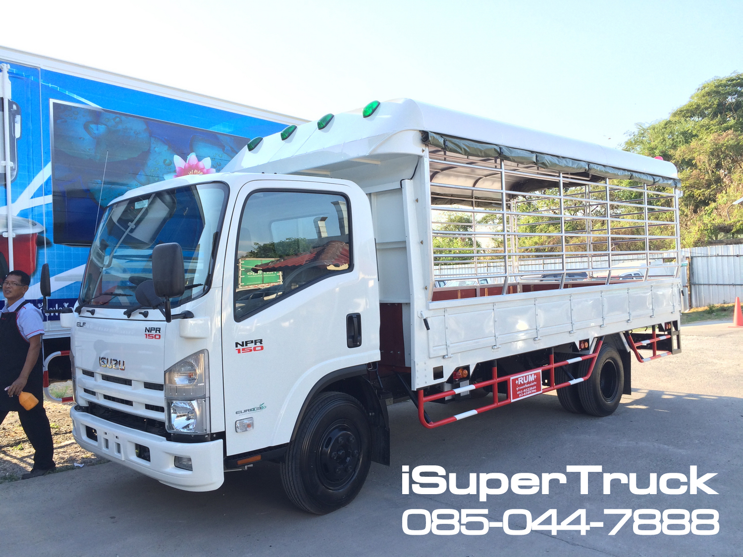 ISUZU NPR Euro 5 Max (ช่วงยาว 4.9 เมตร) หัวแชสซี (Chassis)