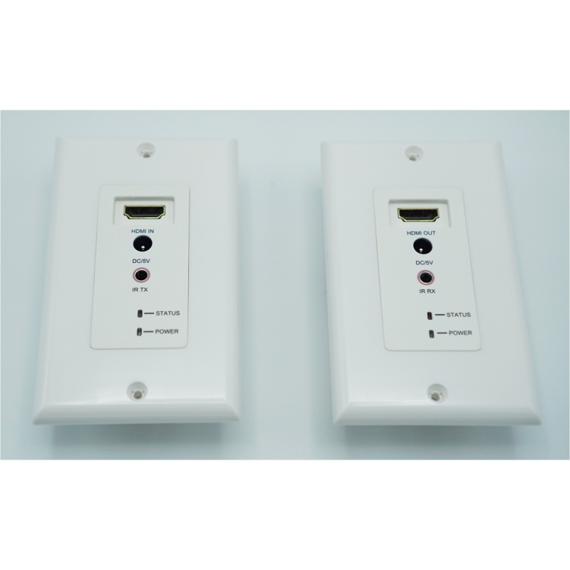 NEXIS รุ่น FE-W60IR HDMI WALL PLATE EXTENDER 60M VIA SINGLE CAT5E/6 CABLE