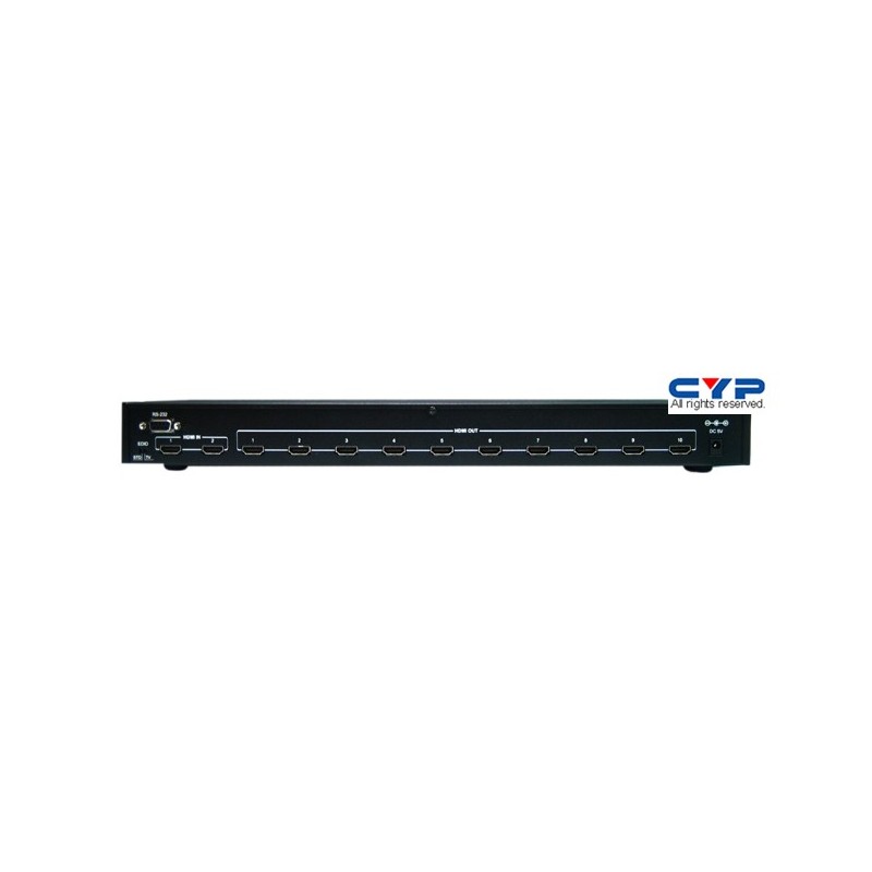 CYP รุ่น CLUX-210S 2 IN/10 OUT HDMI SPLITTER