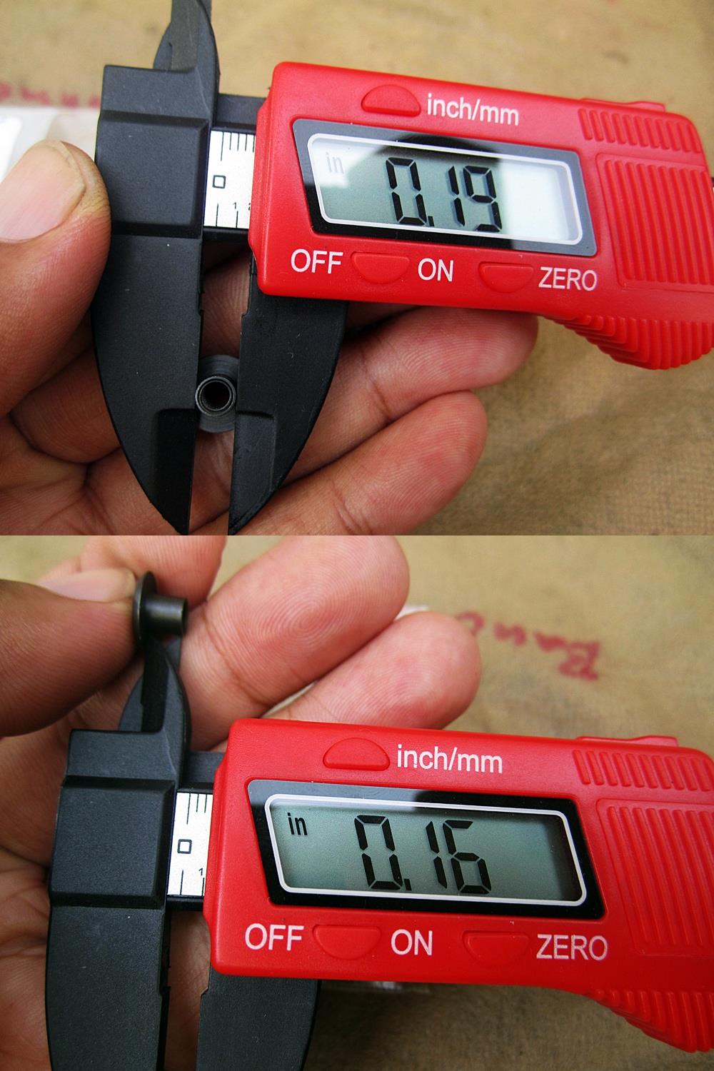 DIY Kydex Holster 3/16" Steel, 8-32, Plain Head Binding Post, (10 ชุด)