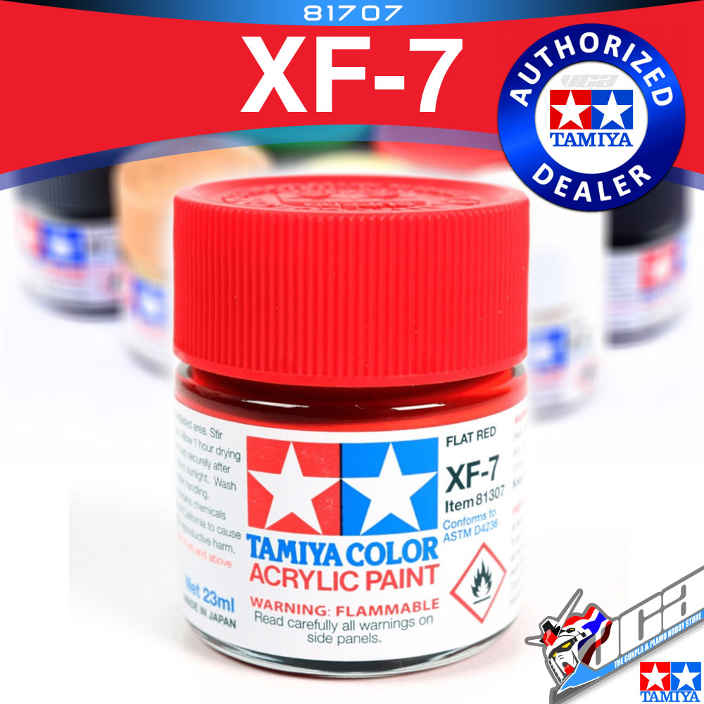 ACRYLIC XF-7 FLAT RED