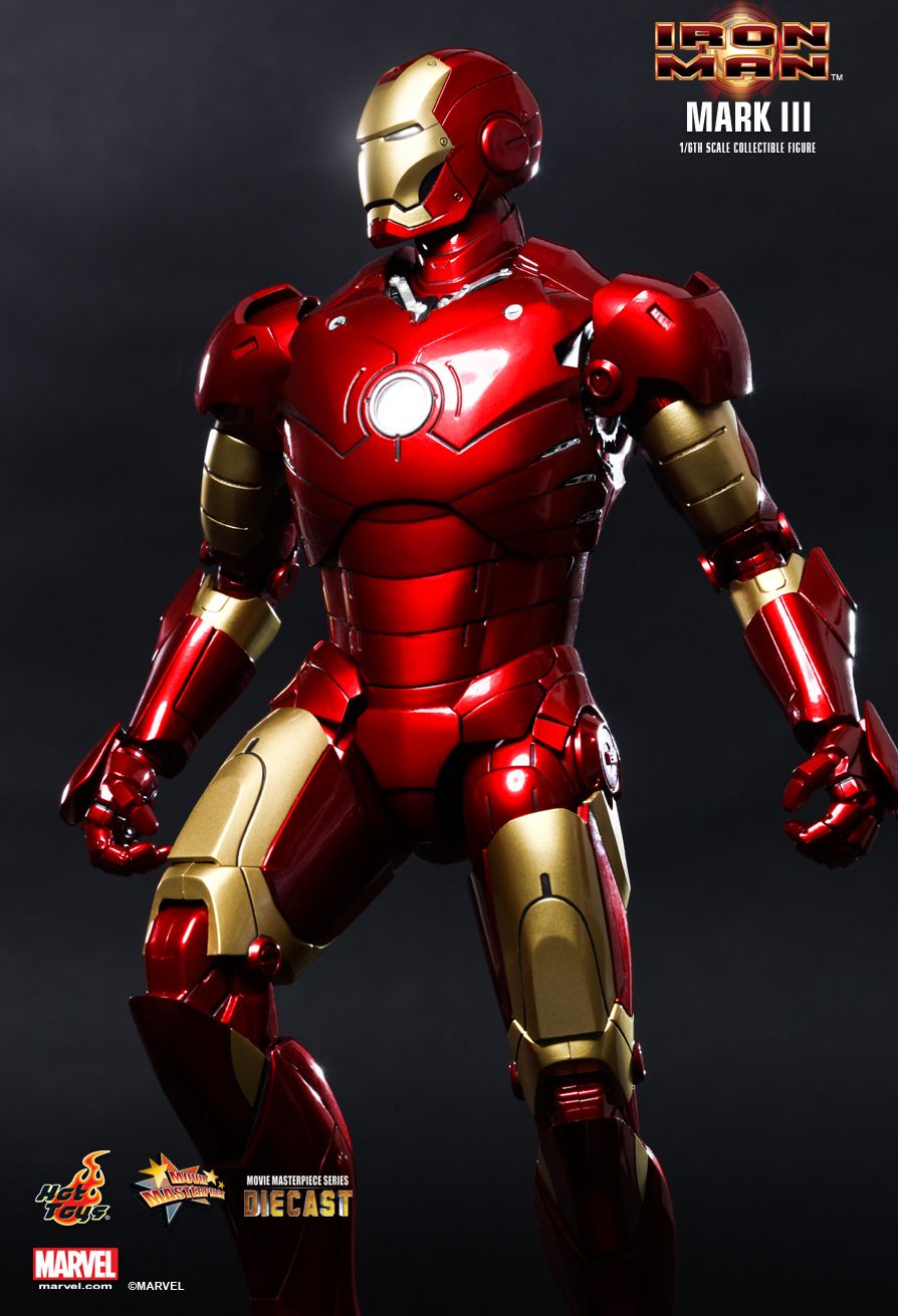 HOT TOYS 1/6 IRON MAN MARK III (DIECAST) ไอรอนแมน Mark 3