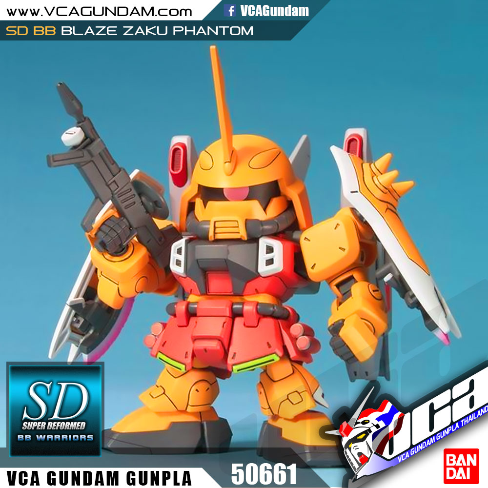 SD BB298 BLAZE ZAKU PHANTOM (HEINE WESTENFLUSS CUSTOM) เบลซ ซาคุ แฟนทอม
