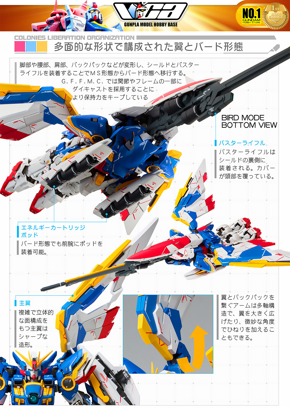Gundam Fix Figuration Metal Composite GFFMC XXXG-00W0 WING GUNDAM EW
