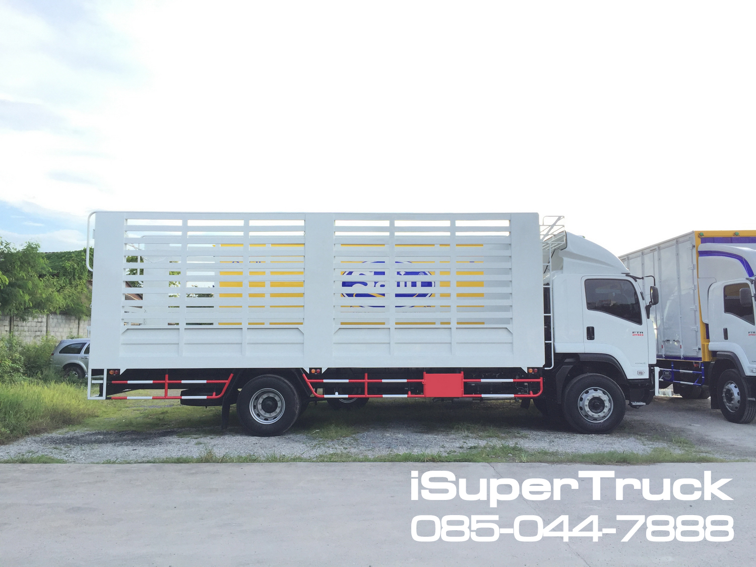 ISUZU FTR Smoother Euro 5 Max (ช่วงยาว 7.6 เมตร) หัวแชสซี (Chassis)