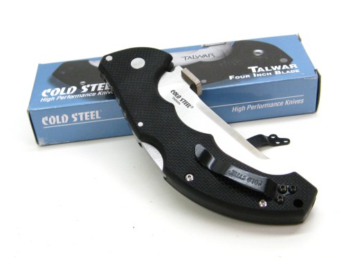 มีดCold Steel 21TTL Talwar Plain Edge Knife, 4-Inch