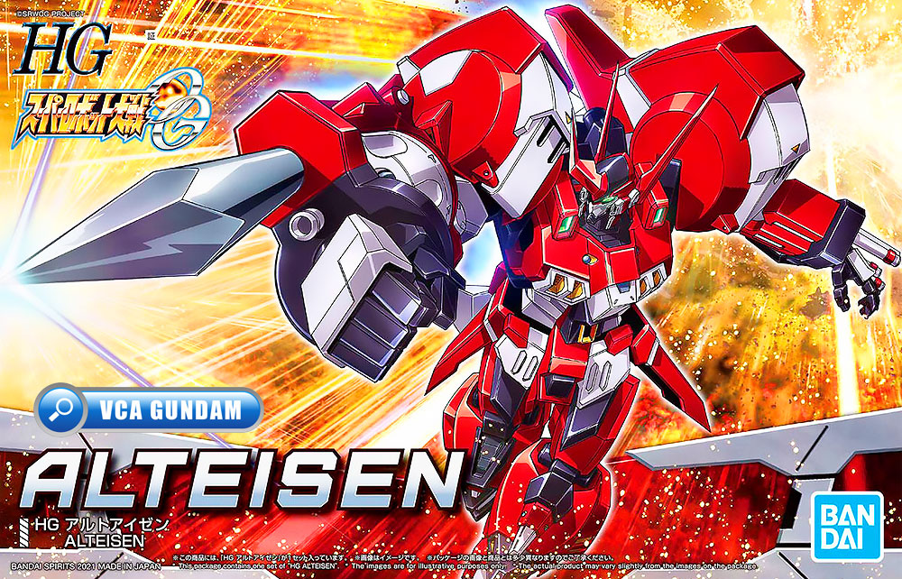 ⭐️ BANDAI HIGH GRADE SUPER ROBOT WARS HG ALTEISEN SUPER ROBOT WARS ซุปเปอร์โรบอท วอร์ VCA GUNDAM