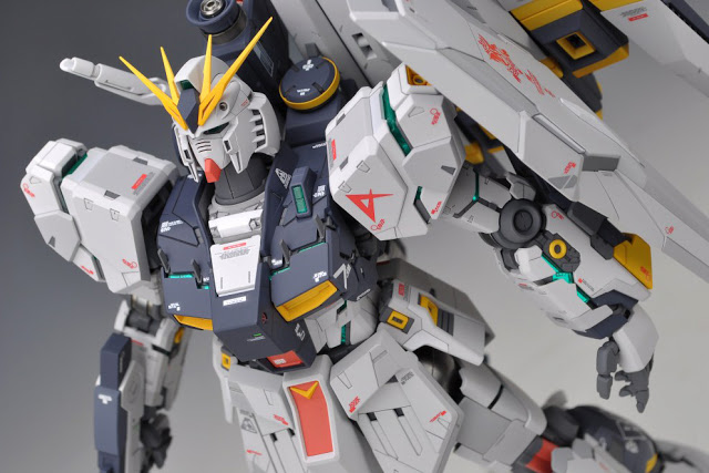 MG 1/100 NU GUNDAM VER KA Painted build by erikadingyifeng1989