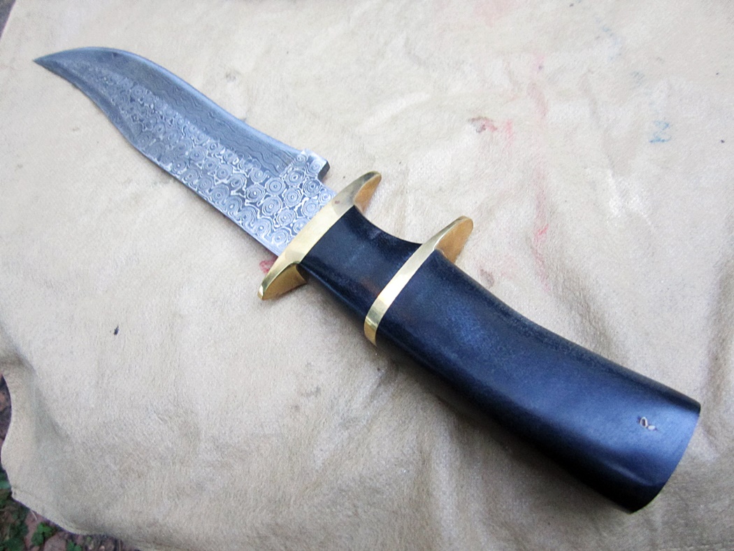 มีดพก damascus steel KNIFE