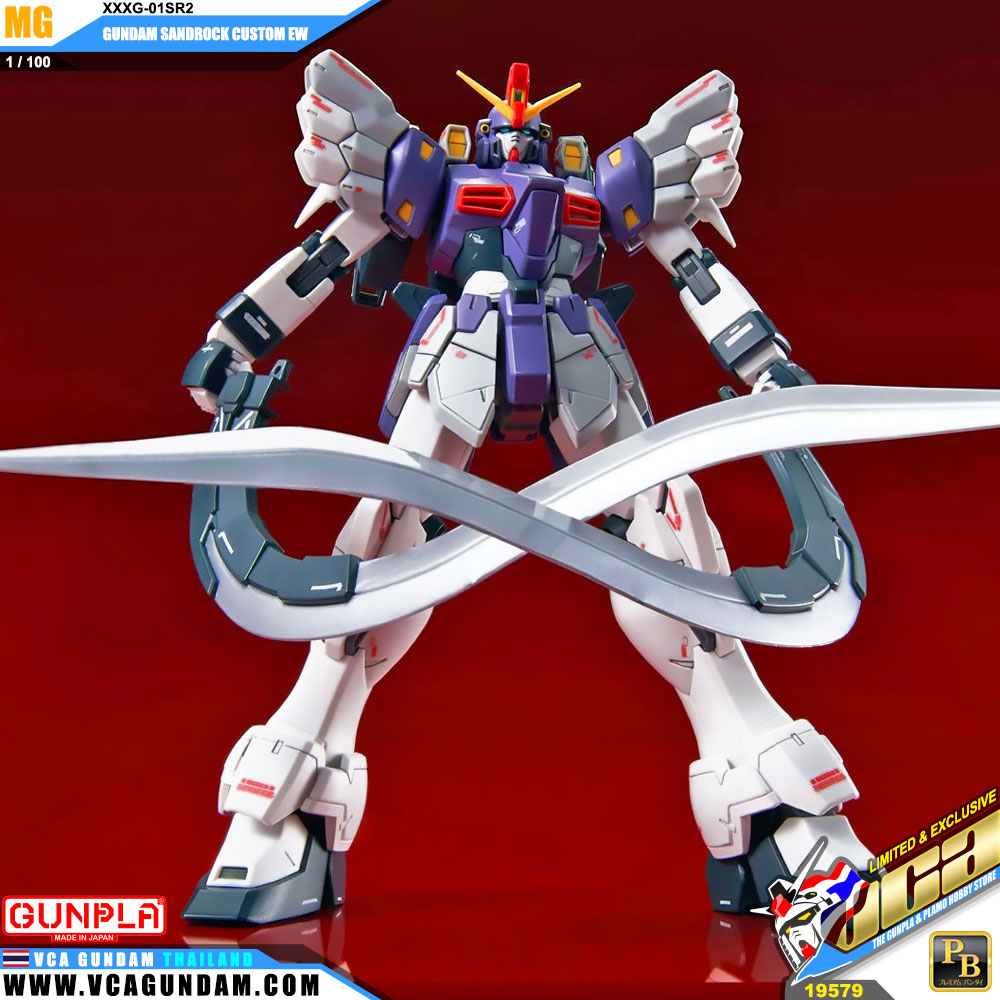 MG XXXG-01SR2 GUNDAM SANDROCK CUSTOM EW กันดั้ม แซนร็อค คัสตอม