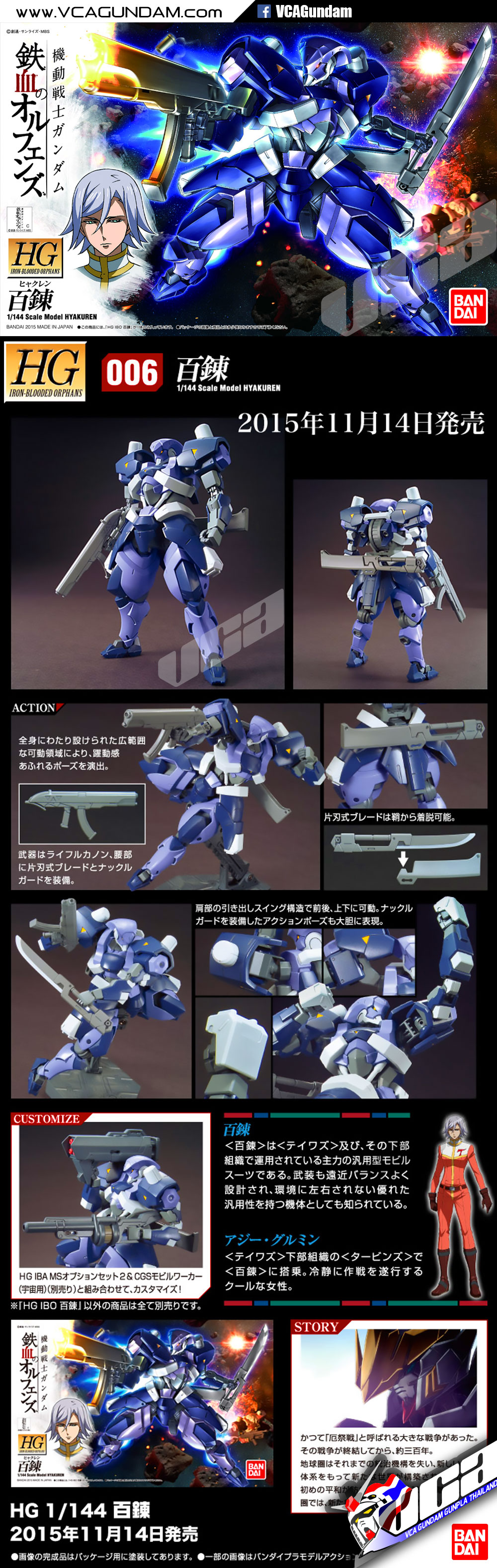 HG HYAKUREN ไฮยาคุเรน