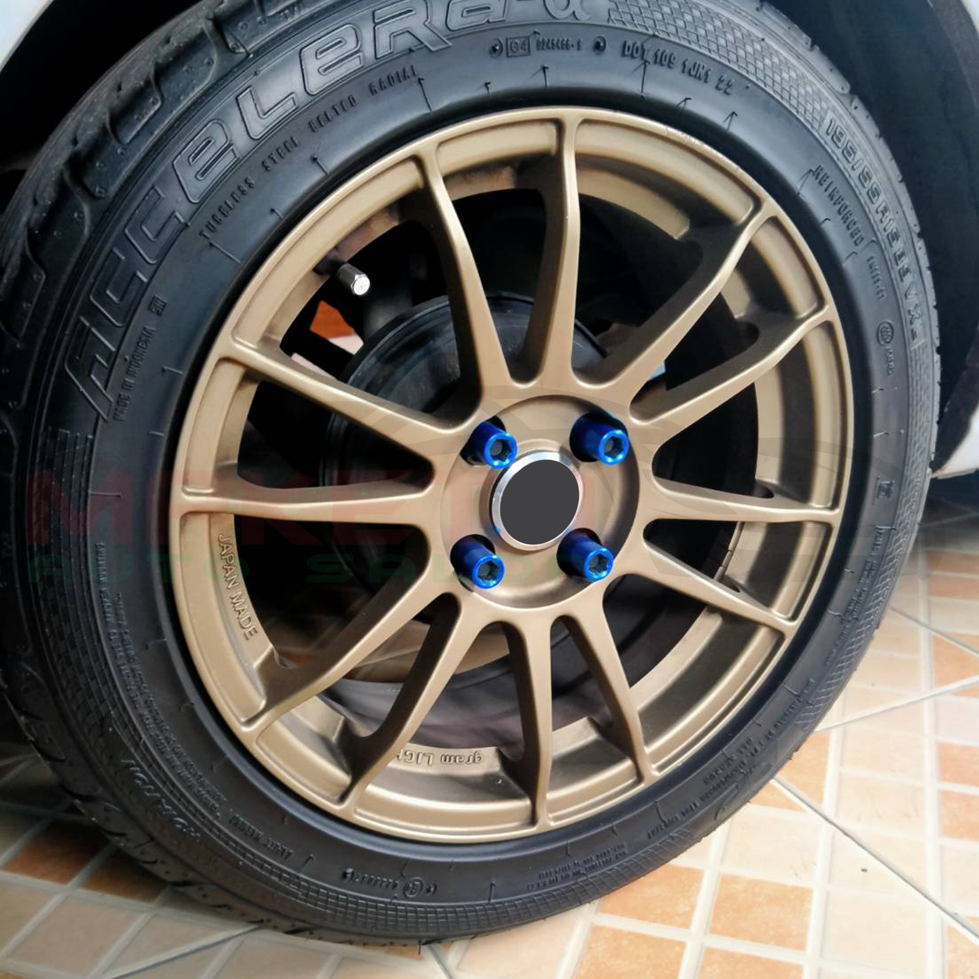 (N002) น๊อตล้อ MT ยาว 45MM ยาวขันง่ายสบายๆ