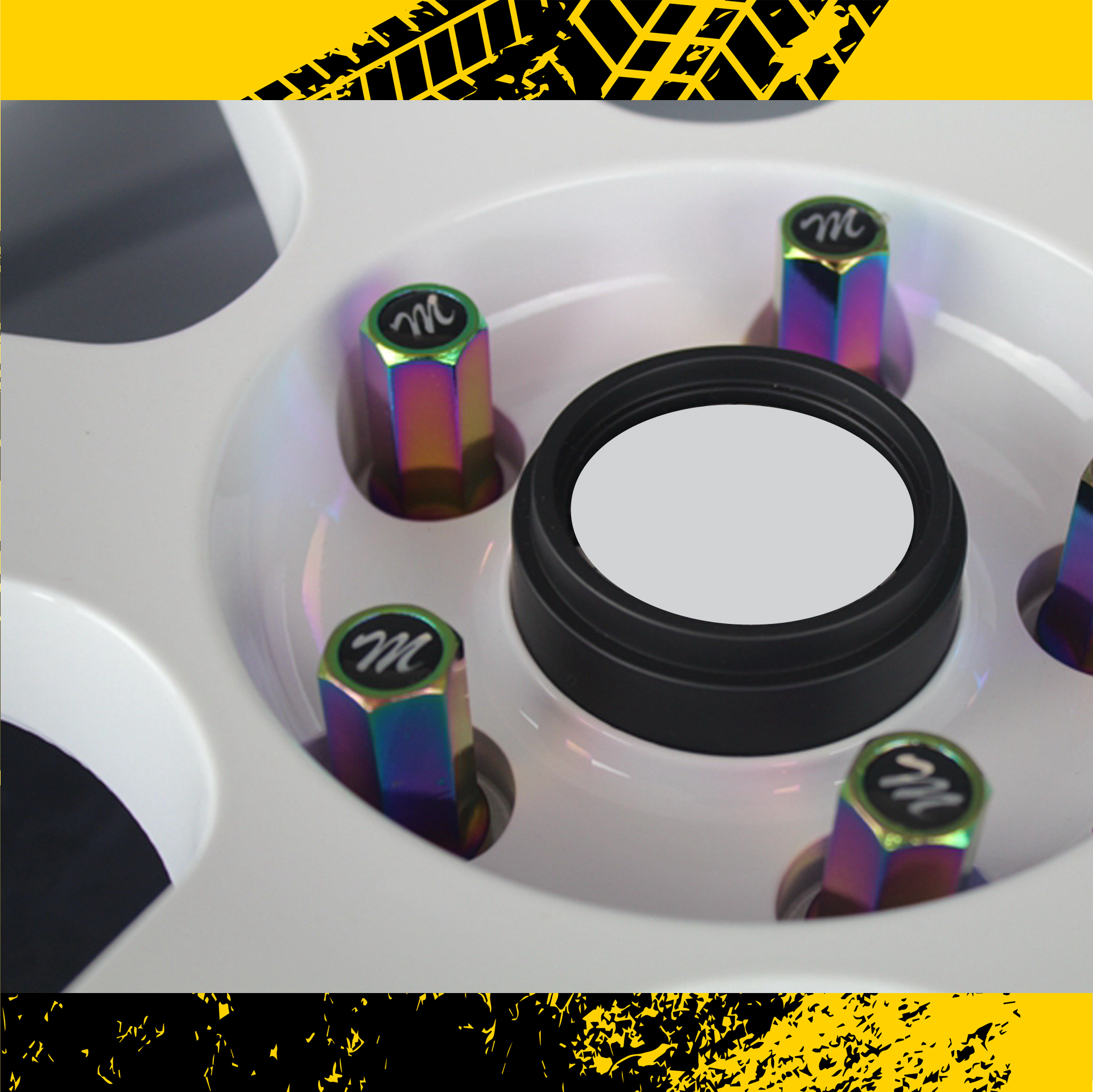 (N008) น๊อตล้อ M Racing