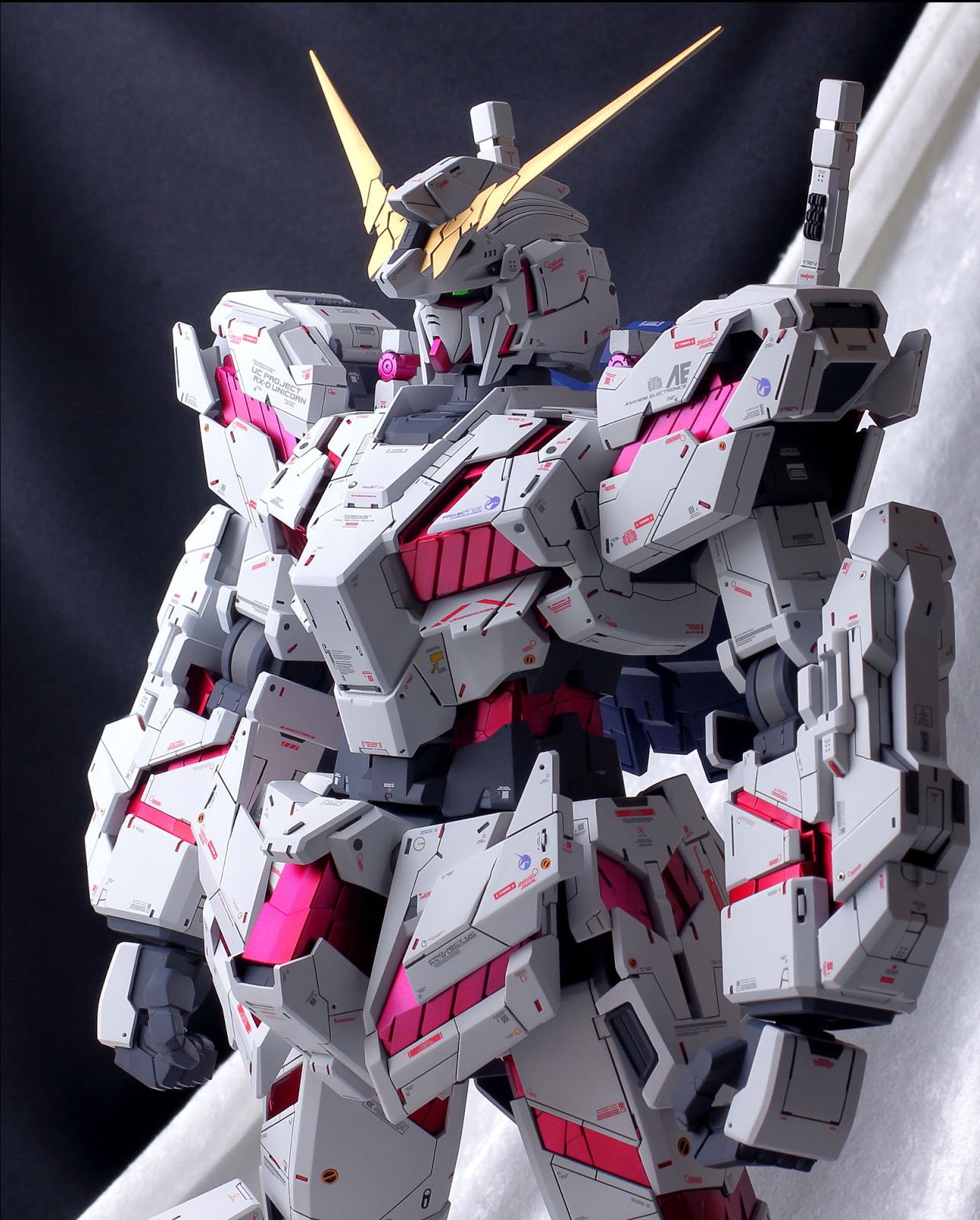 Painted Build : MEGASIZE 1/48 UNICORN GUNDAM by bambini313