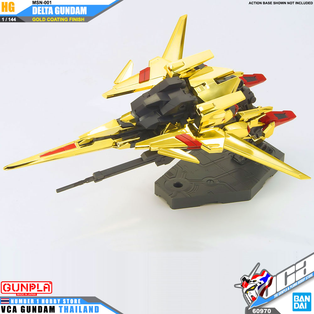 Bandai High Grade HG MSN-001 DELTA GUNDAM GOLD COATING เดลต้า กันดั้ม