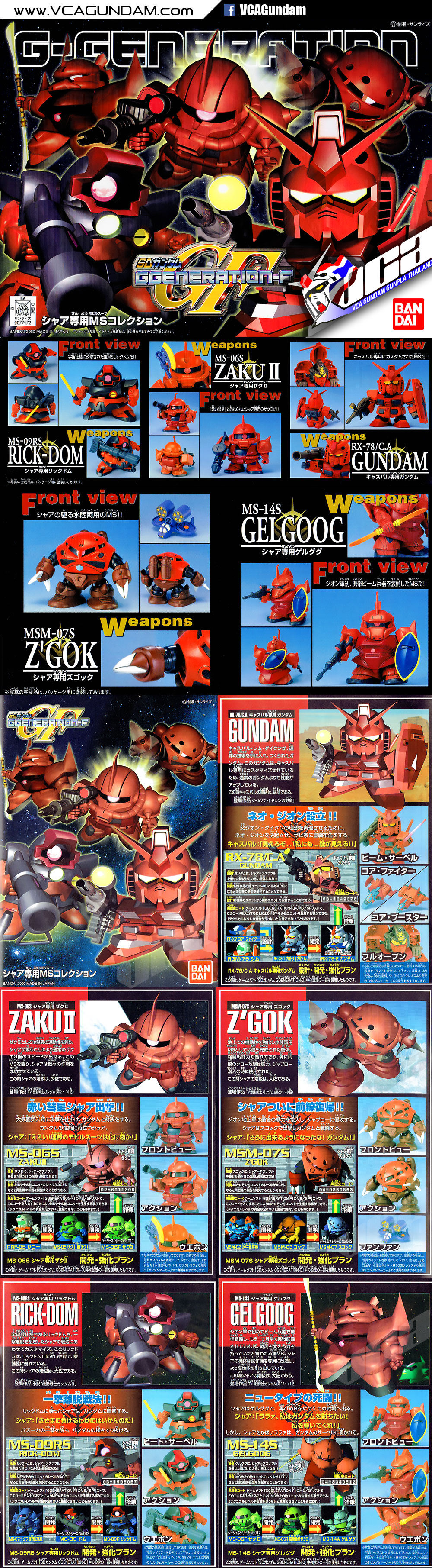 SD GG CHARS CUSTOMIZE MS COLLECTION