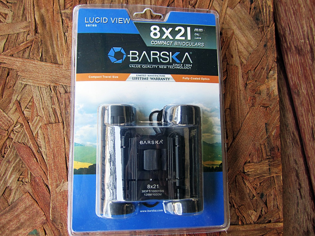 กล้องส่องทางไกล Barska Lucid AB10108 8x21 Compact Binoculars W/ Case