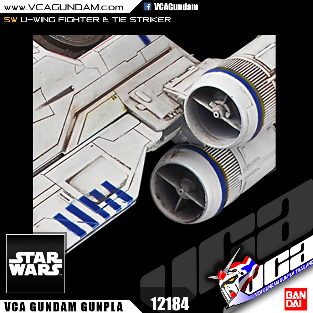 1/144 U-WING FIGHTER & TIE STRIKER