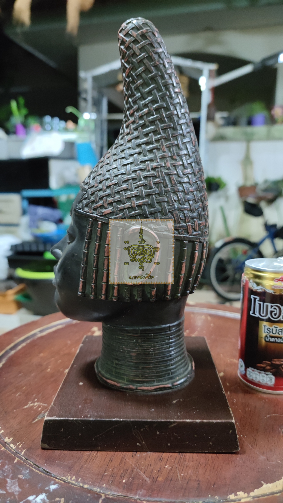 งานศิลปะ จาก benin (Head of Queen Idia)