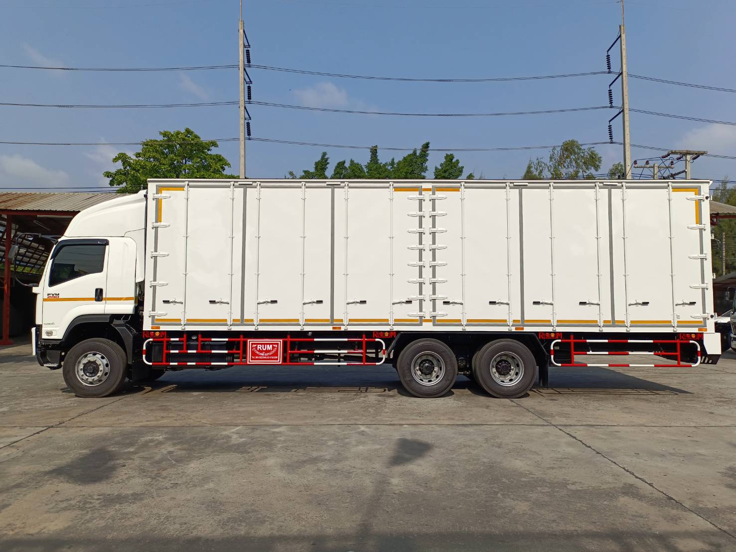 ISUZU FVM Euro 5 Max (ช่วงยาว 9.9 เมตร) หัวแชสซี (Chassis)