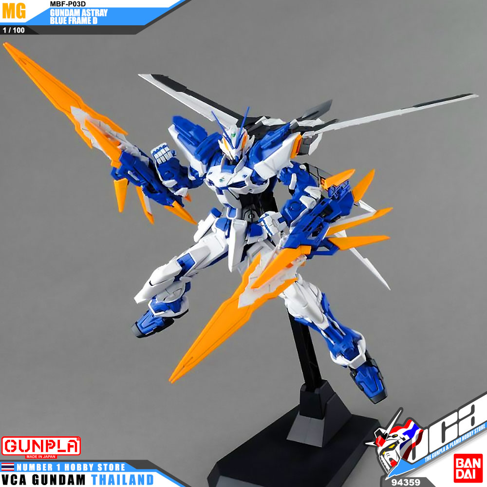 BANDAI GUNPLA MASTER GRADE MG 1/100 GUNDAM ASTRAY BLUE FRAME D โมเดล กันดั้ม กันพลา VCA GUNDAM
