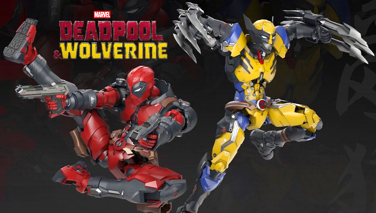 Morstorm 1/9 Scale Deadpool Mechanized Version Plastic Model Action Figure Kit VCA Thailand