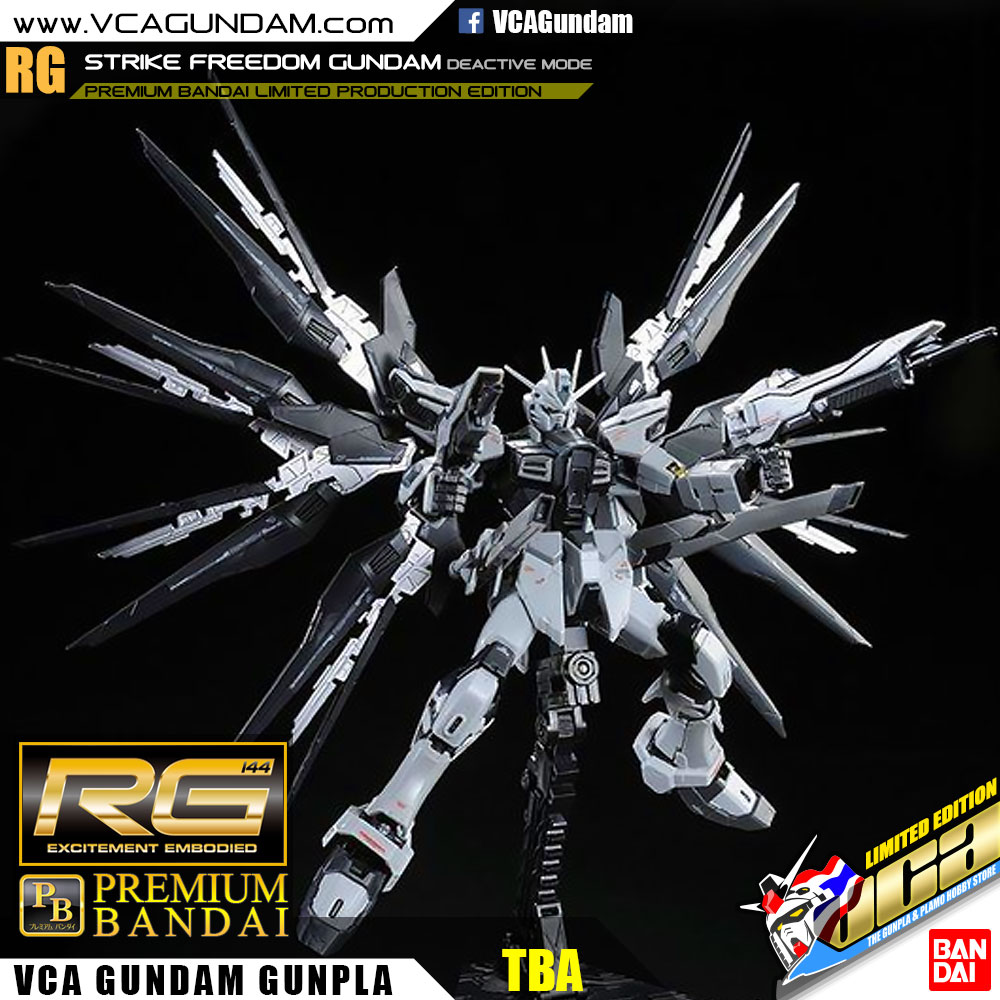 RG STRIKE FREEDOM GUNDAM (DEACTIVE MODE) สไตร์ค ฟรีดอม กันดั้ม