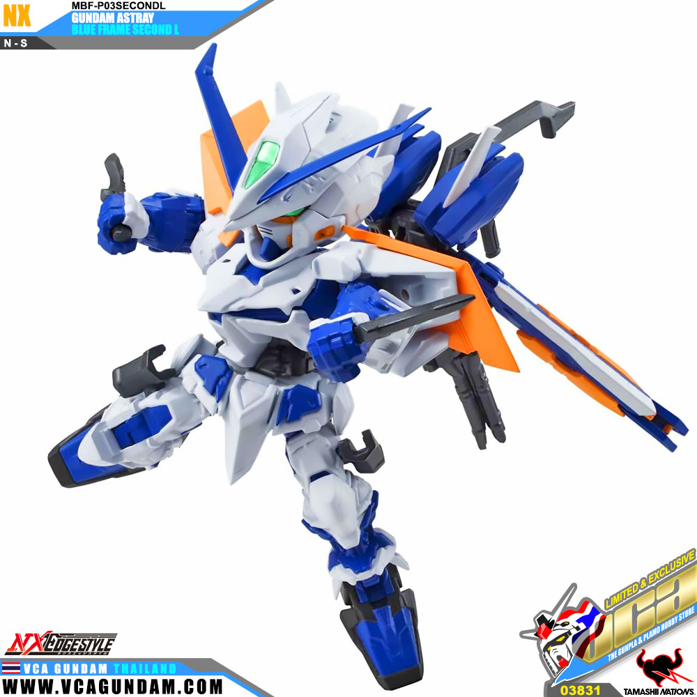 NX Edge Style MBF-P03SECONDL GUNDAM ASTRAY BLUE FRAME SECOND L กันดั้ม แอสเทรย์ บลู เฟรม