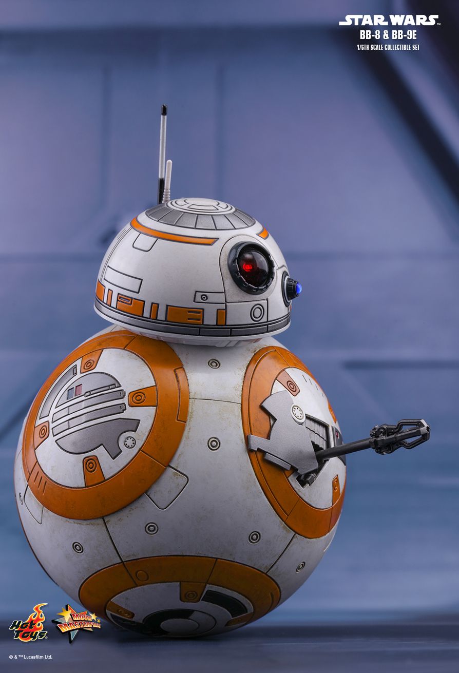HOT TOYS 1/6 BB-8 & BB-9E