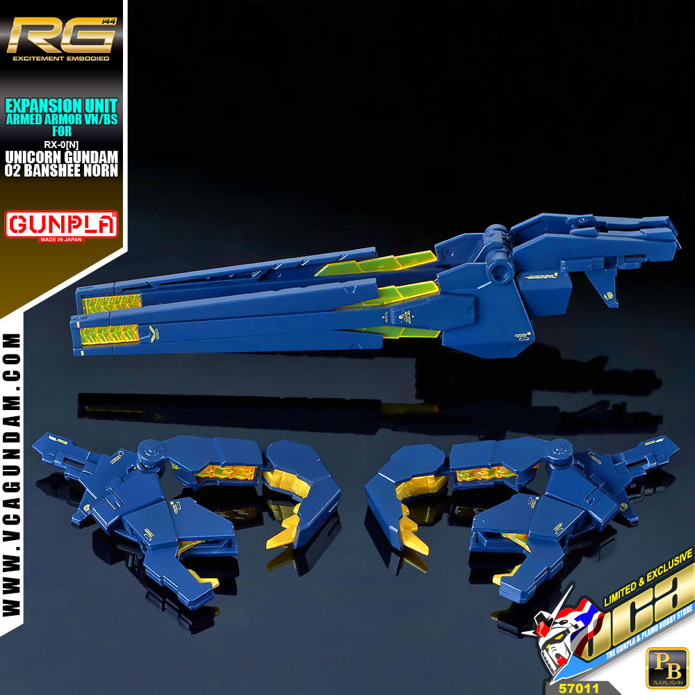 EXPANSION UNIT ARMED ARMOR VN/BS FOR RG UNICORN GUNDAM 02 BANSHEE NORN