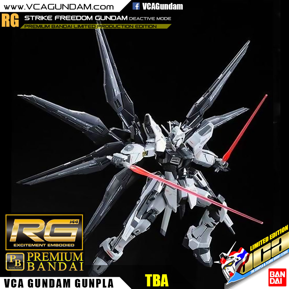 RG STRIKE FREEDOM GUNDAM (DEACTIVE MODE) สไตร์ค ฟรีดอม กันดั้ม
