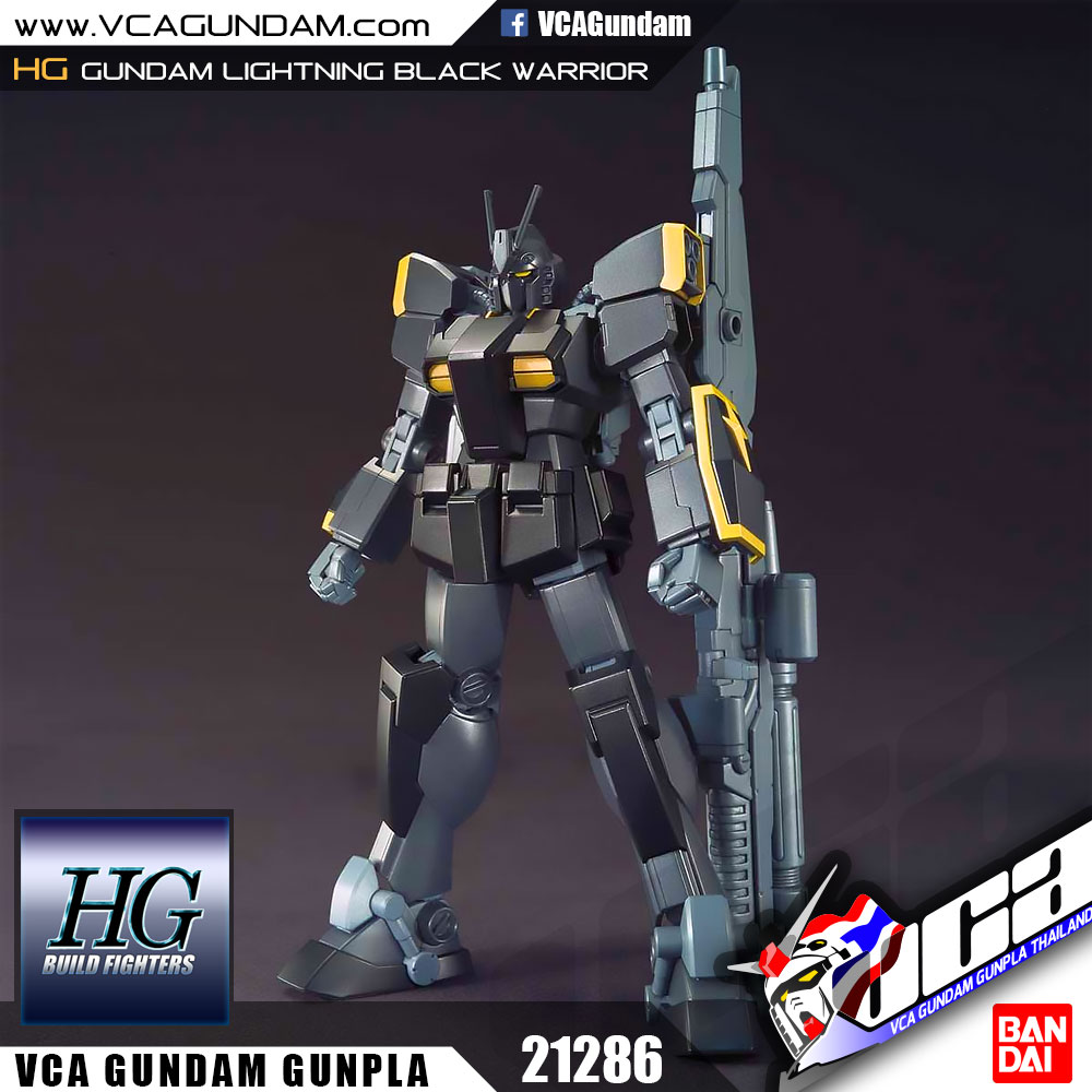 HG GUNDAM LIGHTNING BLACK WARRIOR กันดั้ม ไลท์นิ่ง แบล็ค วอร์ริเออร์