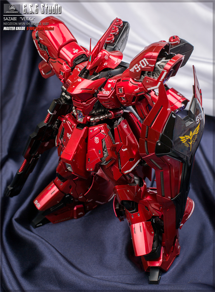 MG 1/100 SAZABI VER KA | Painted Build by G.S.G Studio