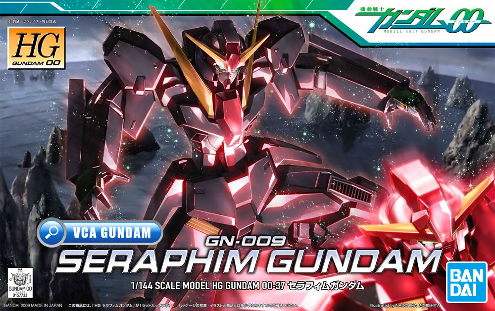 HG GN-009 SERAPHIM GUNDAM เซราฟิม กันดั้ม