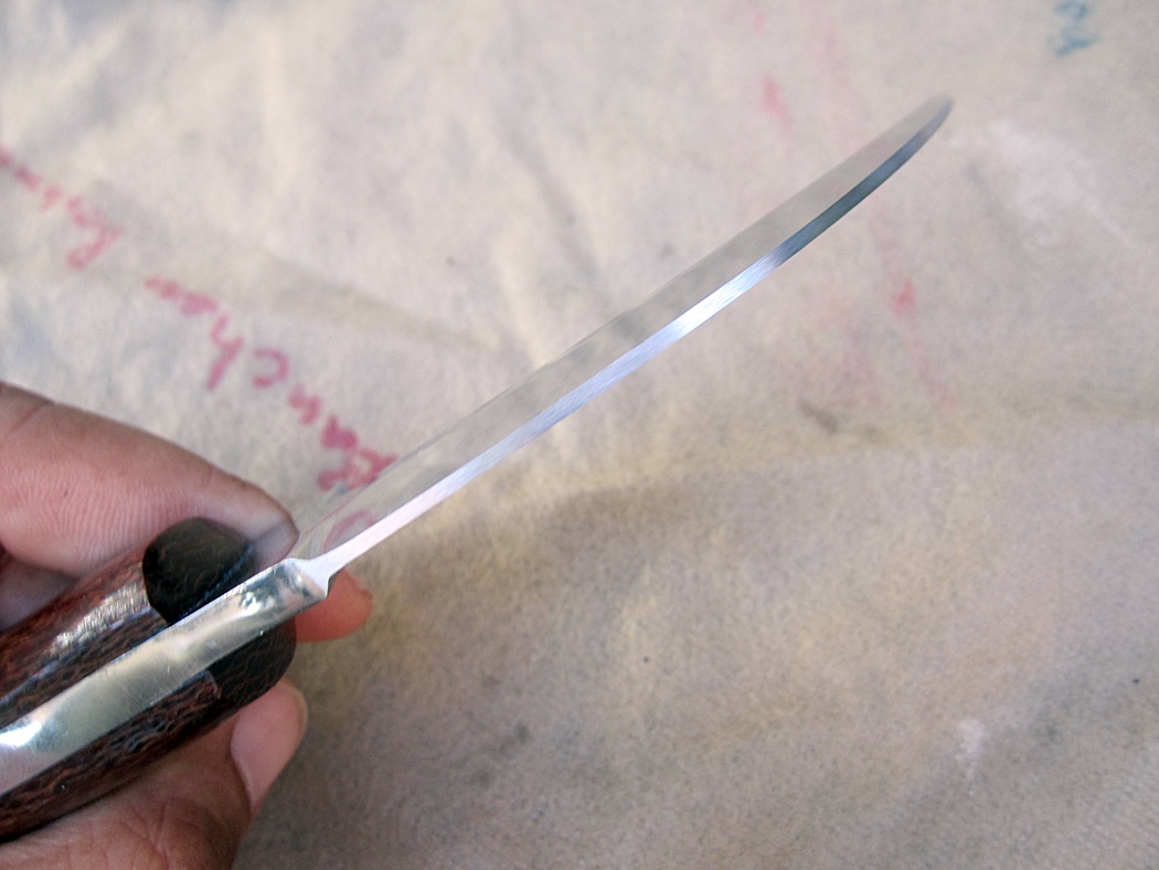 มีดคารัมบิท KARAMBIT D2 USA. 179 MICARTA HANDLE