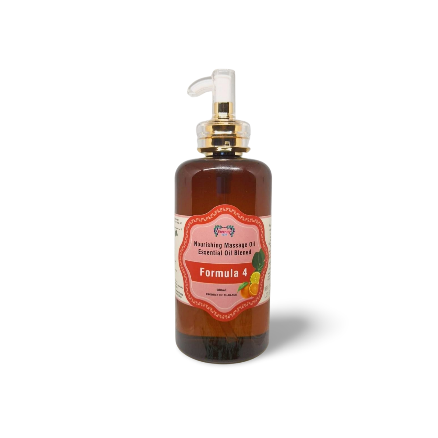 Nourishing Massage Oil Essential Oil Blened Formula 4 ขนาดกลาง