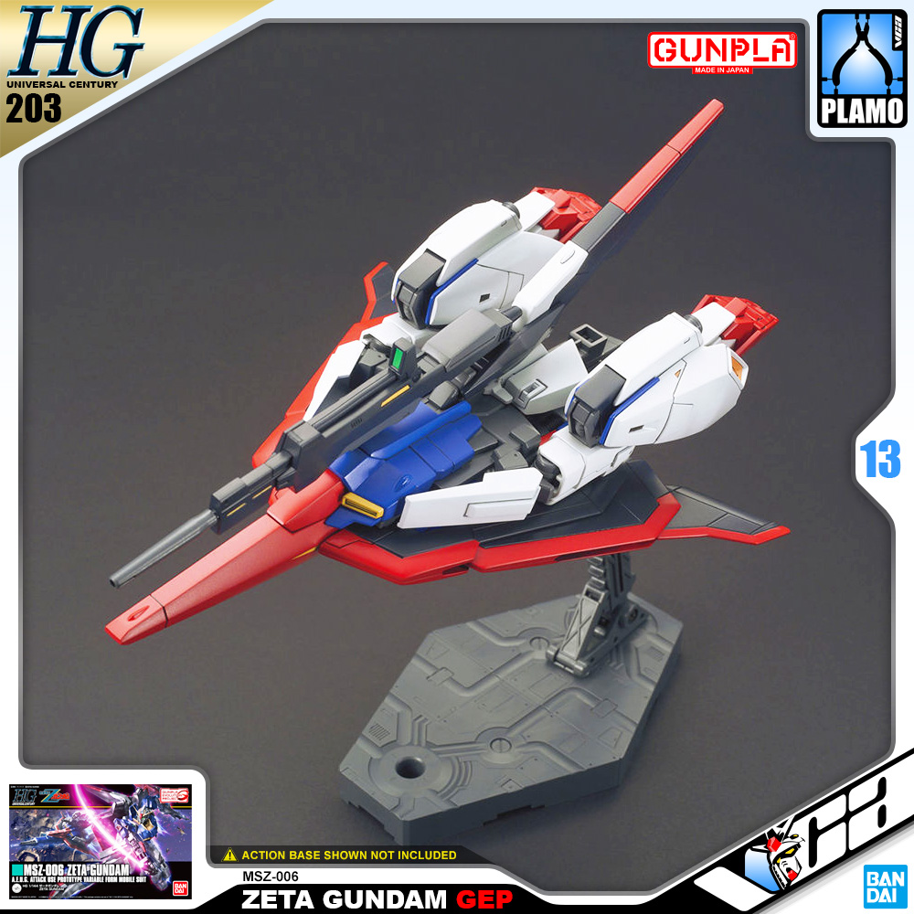 Bandai Gunpla High Grade Universal Century HGUC 1/144 HG Zeta Gundam GEP Action Figure Model Toy Kit VCA Singapore