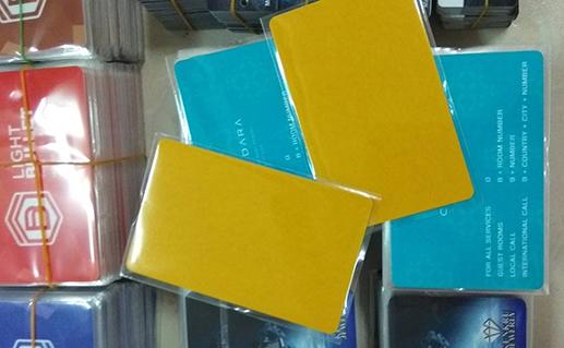 รับทำสติกเกอร์การ์ด ติดบัตรคีย์การ์ด