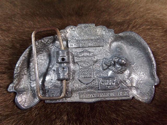 หัวเข็มขัด HARLEY FREEDOM 4 MILES