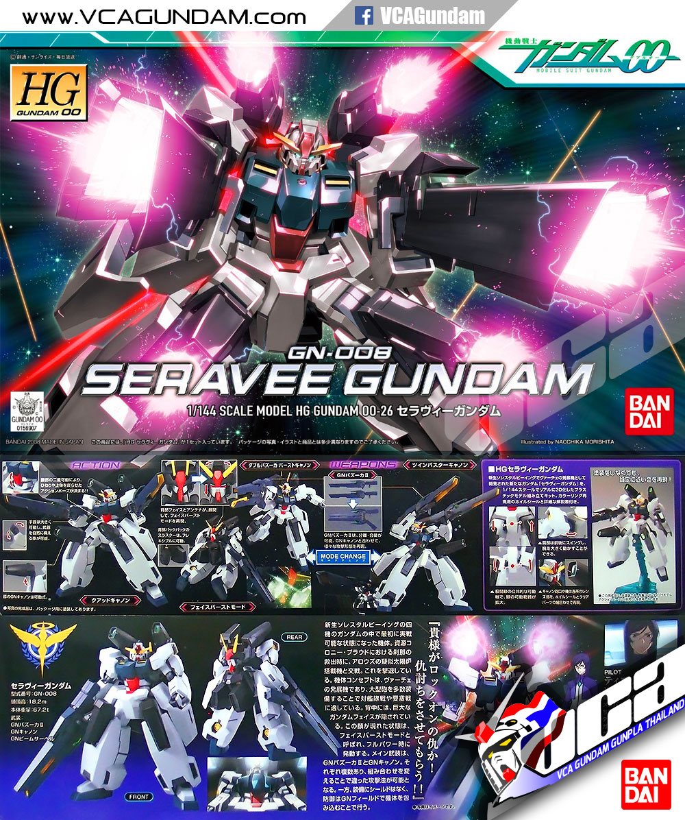 HG SERAVEE GUNDAM เซราวี กันดั้ม