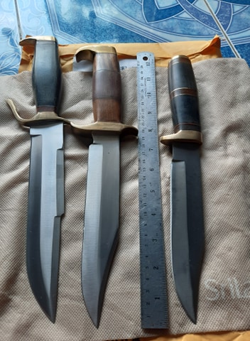 มีดเก่าเก็บ เหล็ก 440c (ได้ 3 เล่ม)