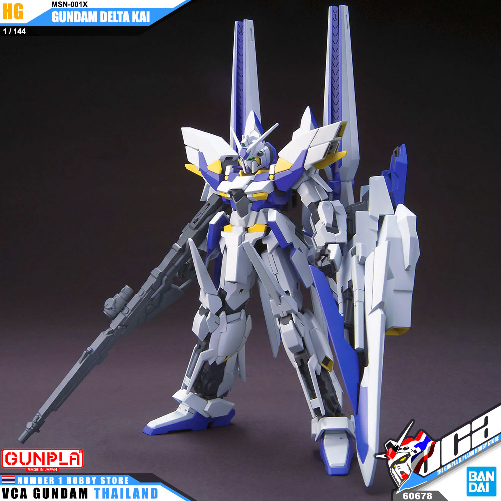 HG MSN-001X GUNDAM DELTA KAI กันดั้ม เดลต้า ไค