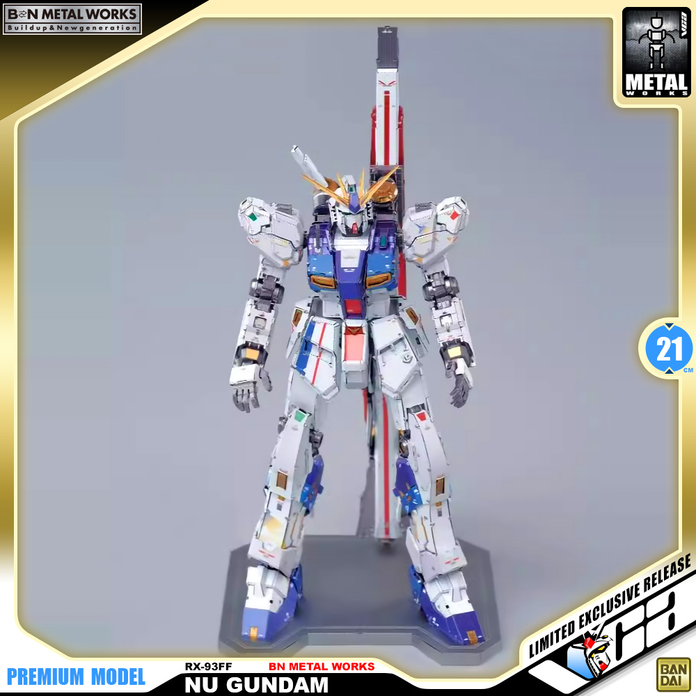 Bandai Namco BN Metal Works RX-93FF Nu Gundam (Fukuoka) Model Toy Kit VCA Thailand